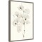 Summer Cotton IV by Chris Paschke 16-in. W x 23-in. H. Canvas Wall Art Print Framed in Grey